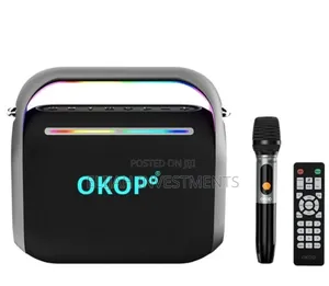 Okop Portable Base Wireless Karaoke Speaker