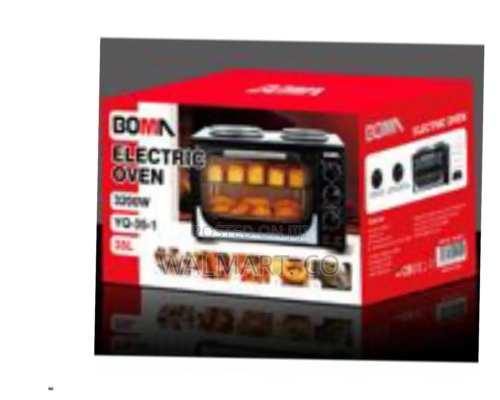 Boma 35 Litres Electric Oven With Two Plates