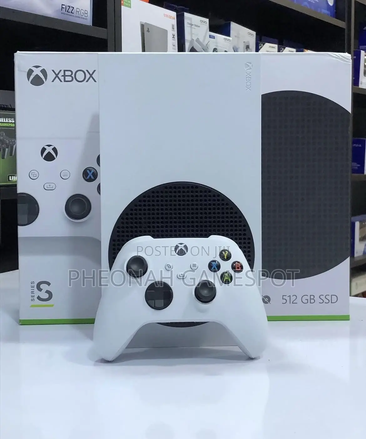 Xbox Serie S in Perfect Condition With 2 Controllers and 10 Games