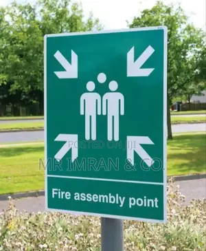 Pro Emergency Assembly Point Fire Sign