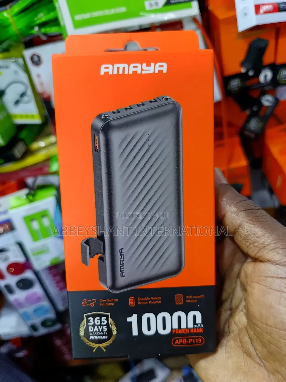 Power Bank Amaya Apb-P119 10000mah Power Bank.