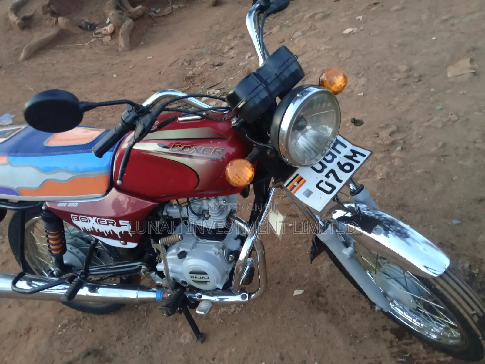 Bajaj Boxer 100 2025 Red