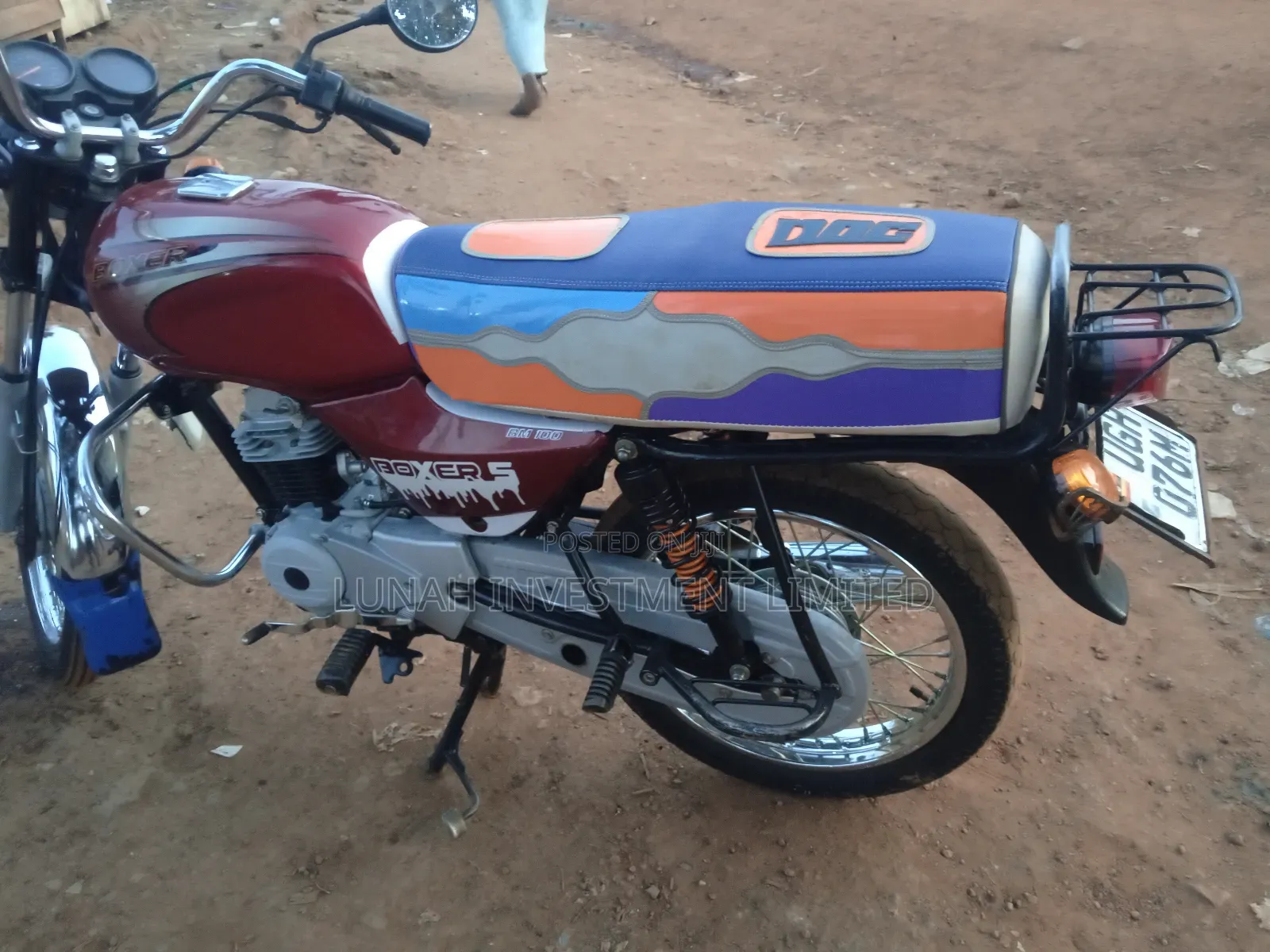 Bajaj Boxer 100 2025 Red