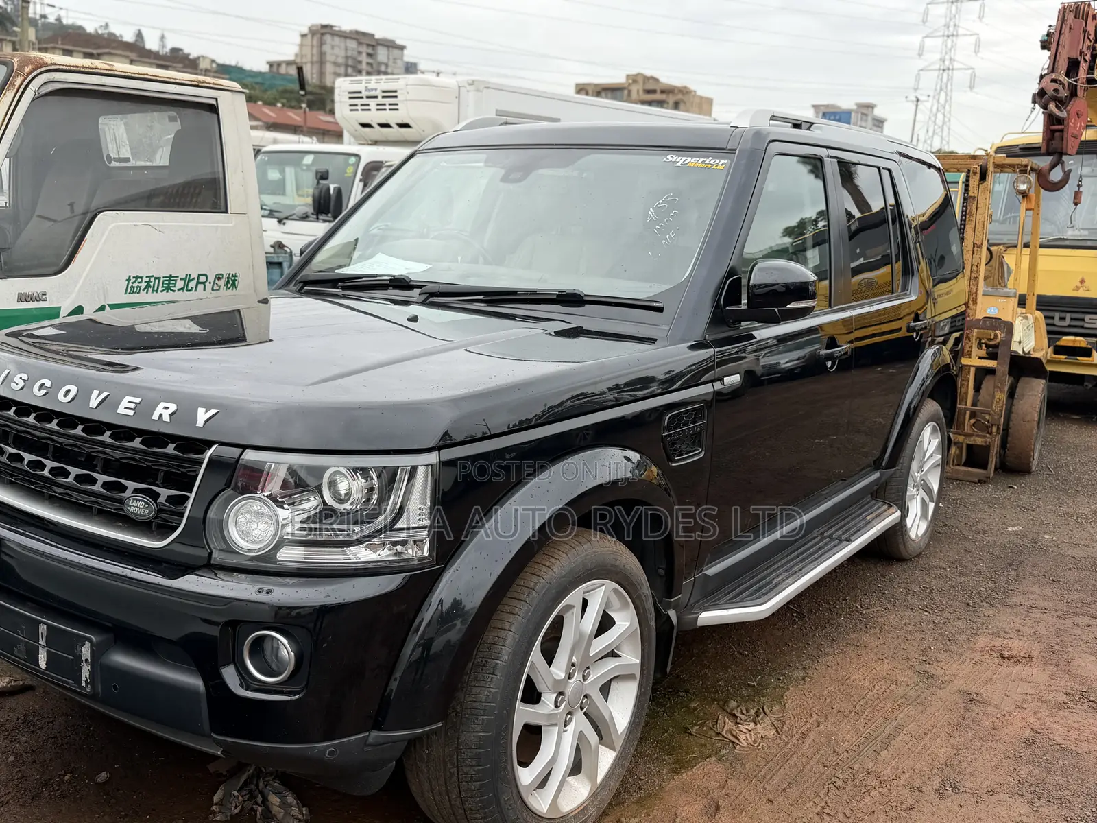 Land Rover Discovery 2017 Black
