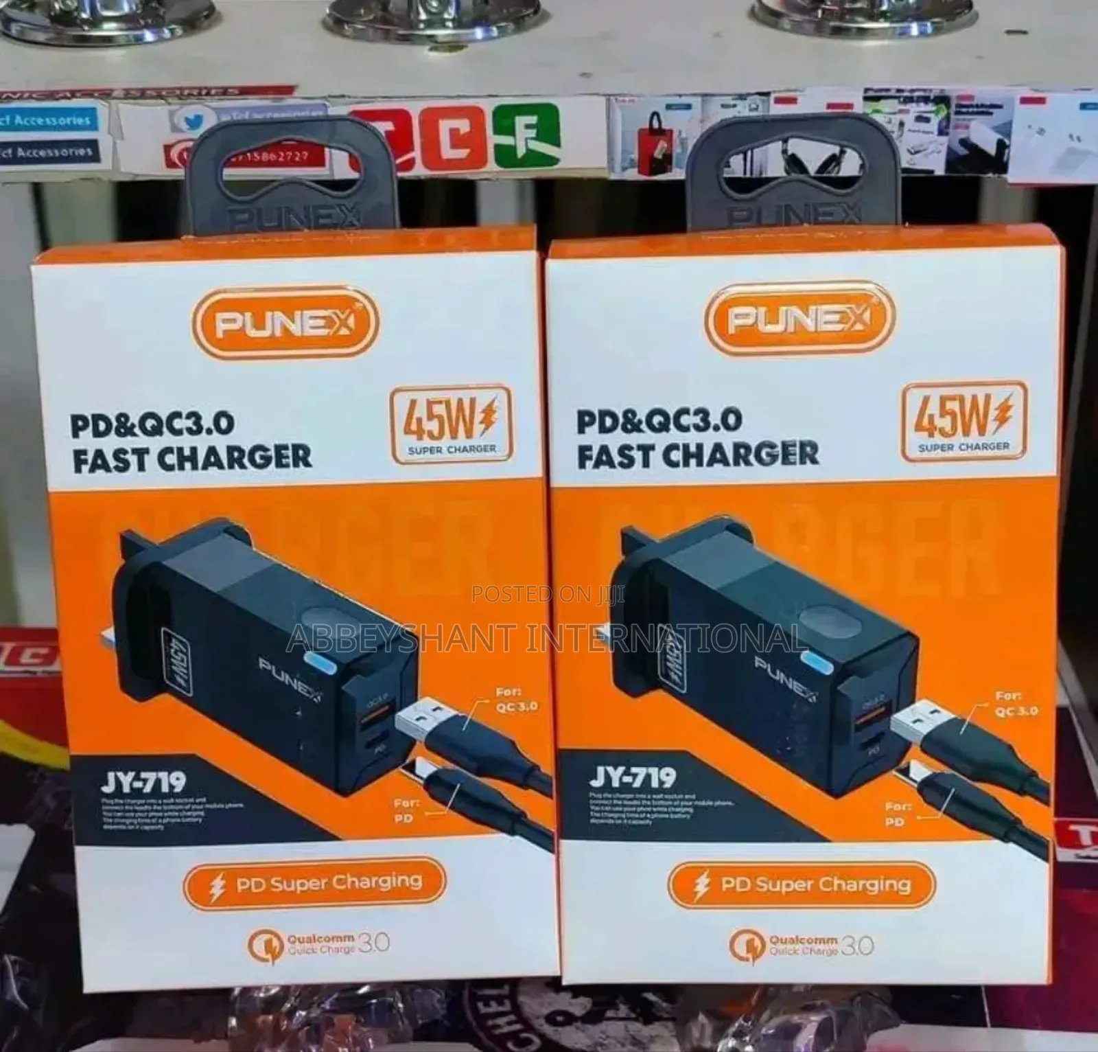 Phone Charger/Punex Jy-719 Fast Charger