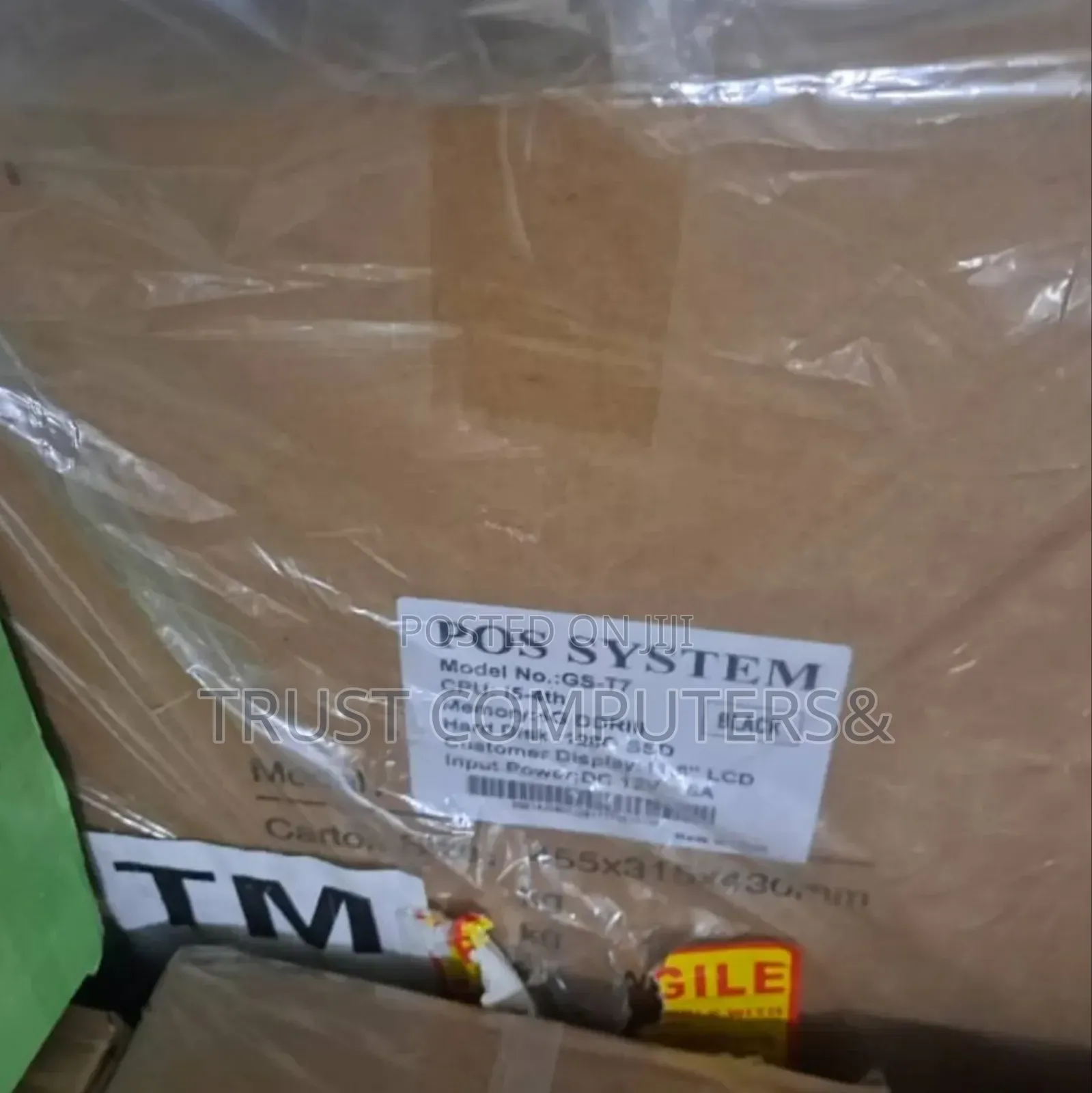 Pos (Point of Sale) System, Model Number Gs-T7.
