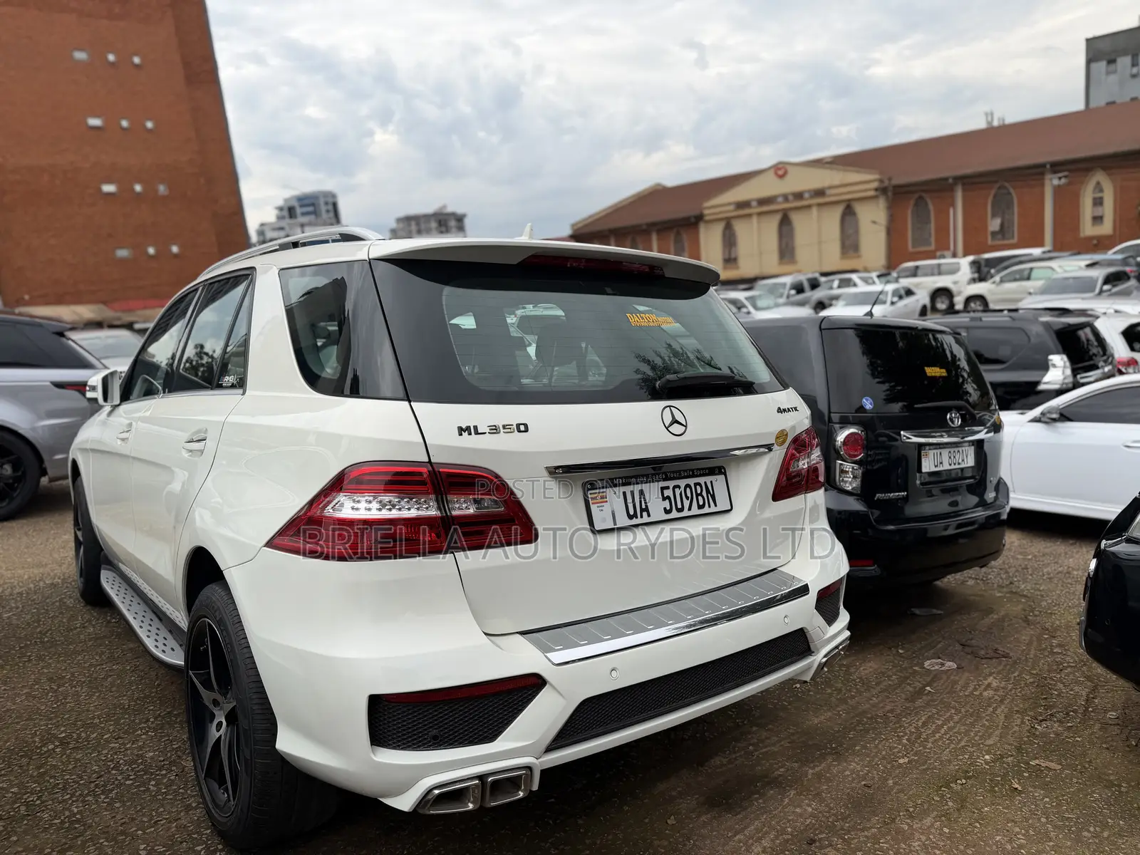 Mercedes-Benz M Class 2015 White