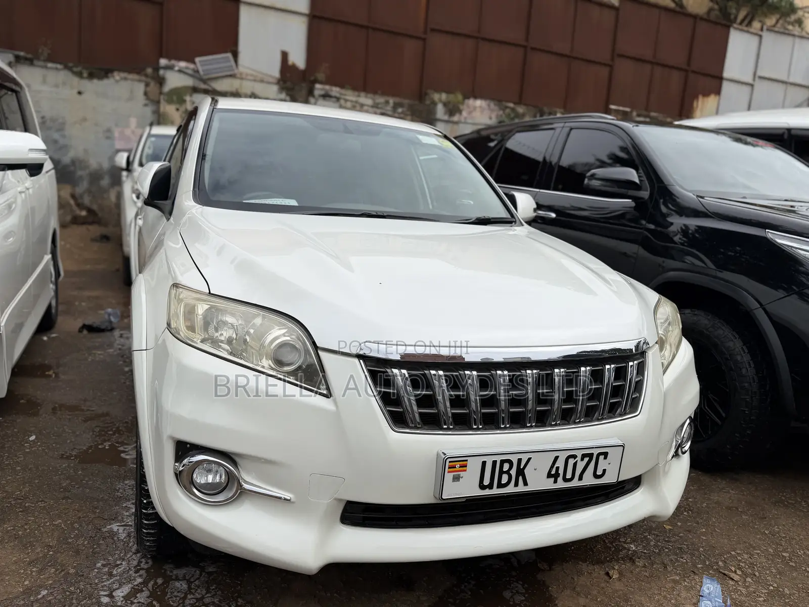 Toyota Vanguard 2010 White