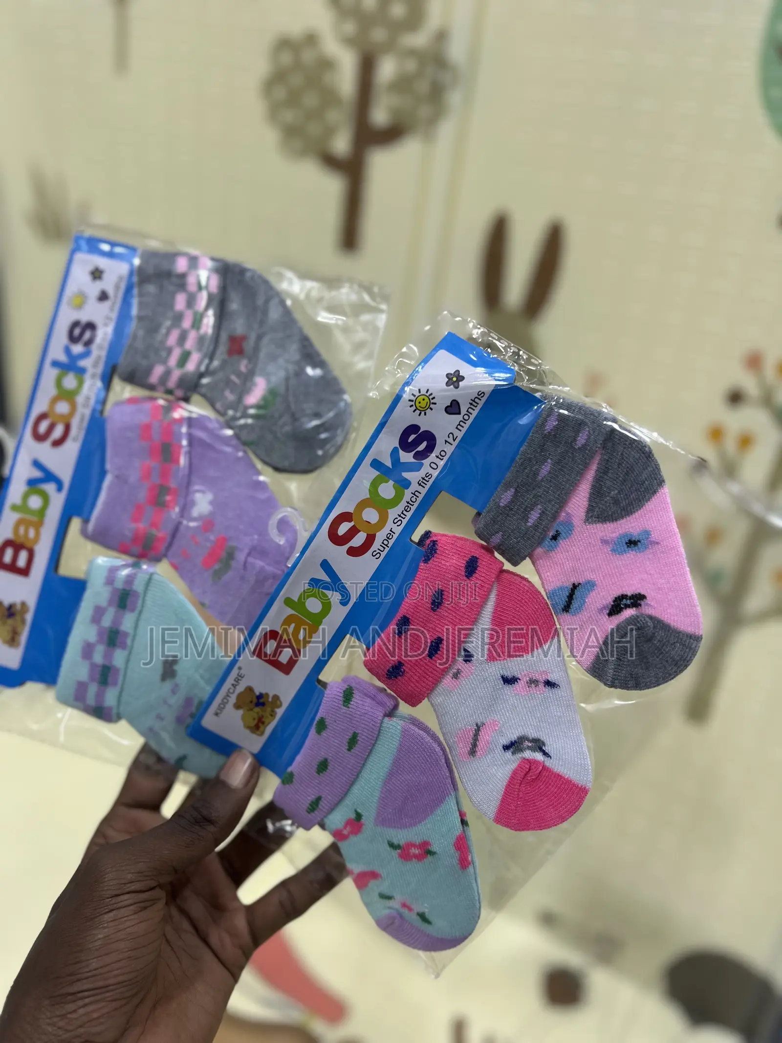 3 Pair Set of Baby Stockings