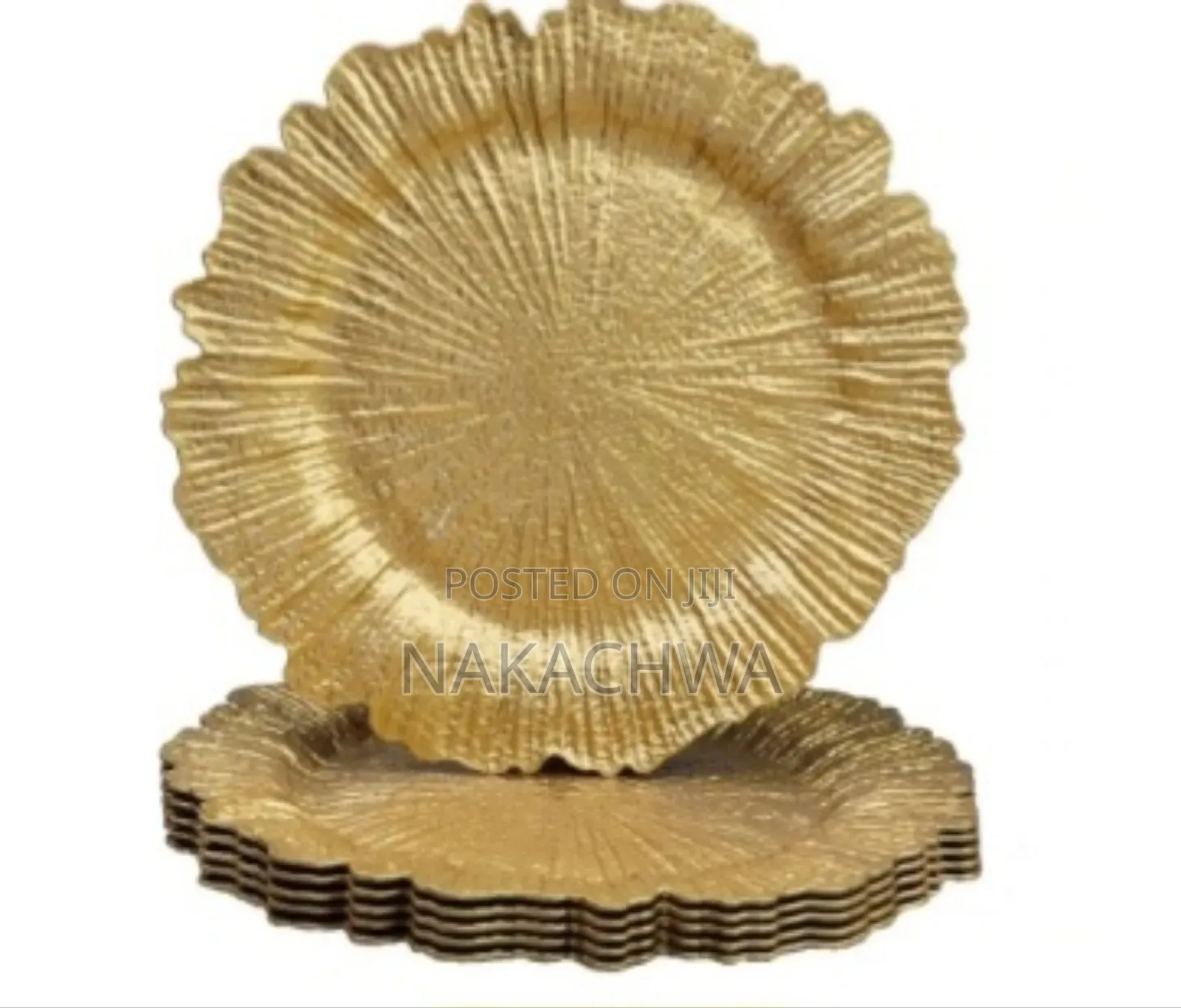 12 Pieces of Reef Gold Chrge Plates