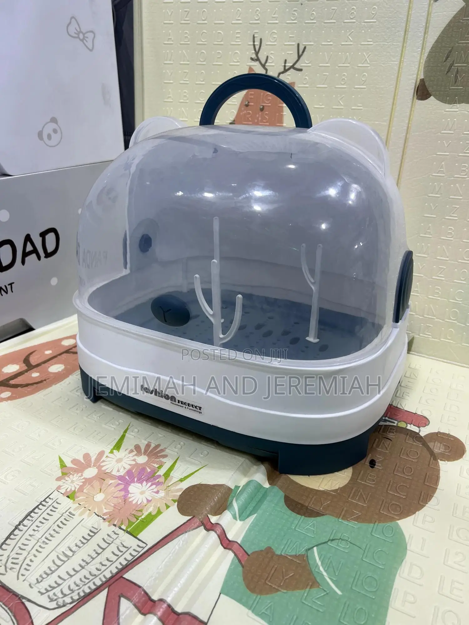 Baby Bottle Storage and Drying Rack