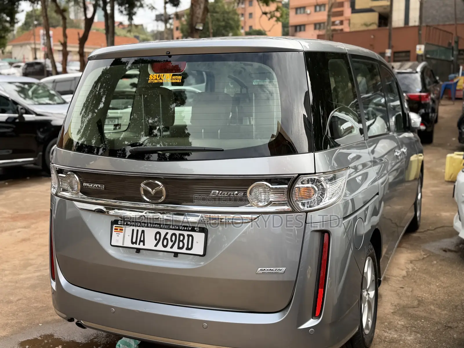 Mazda Biante 2010 Silver