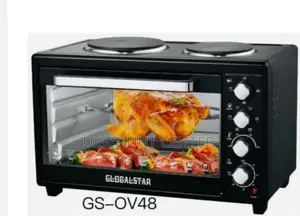 Electric Oven With Rotisserie and Hot Plates