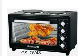 Electric Oven With Rotisserie and Hot Plates