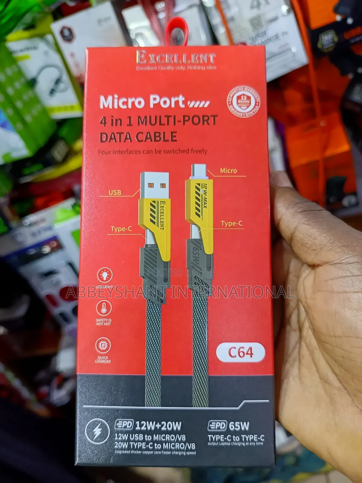 Usb Micro Port Type C Data Cable