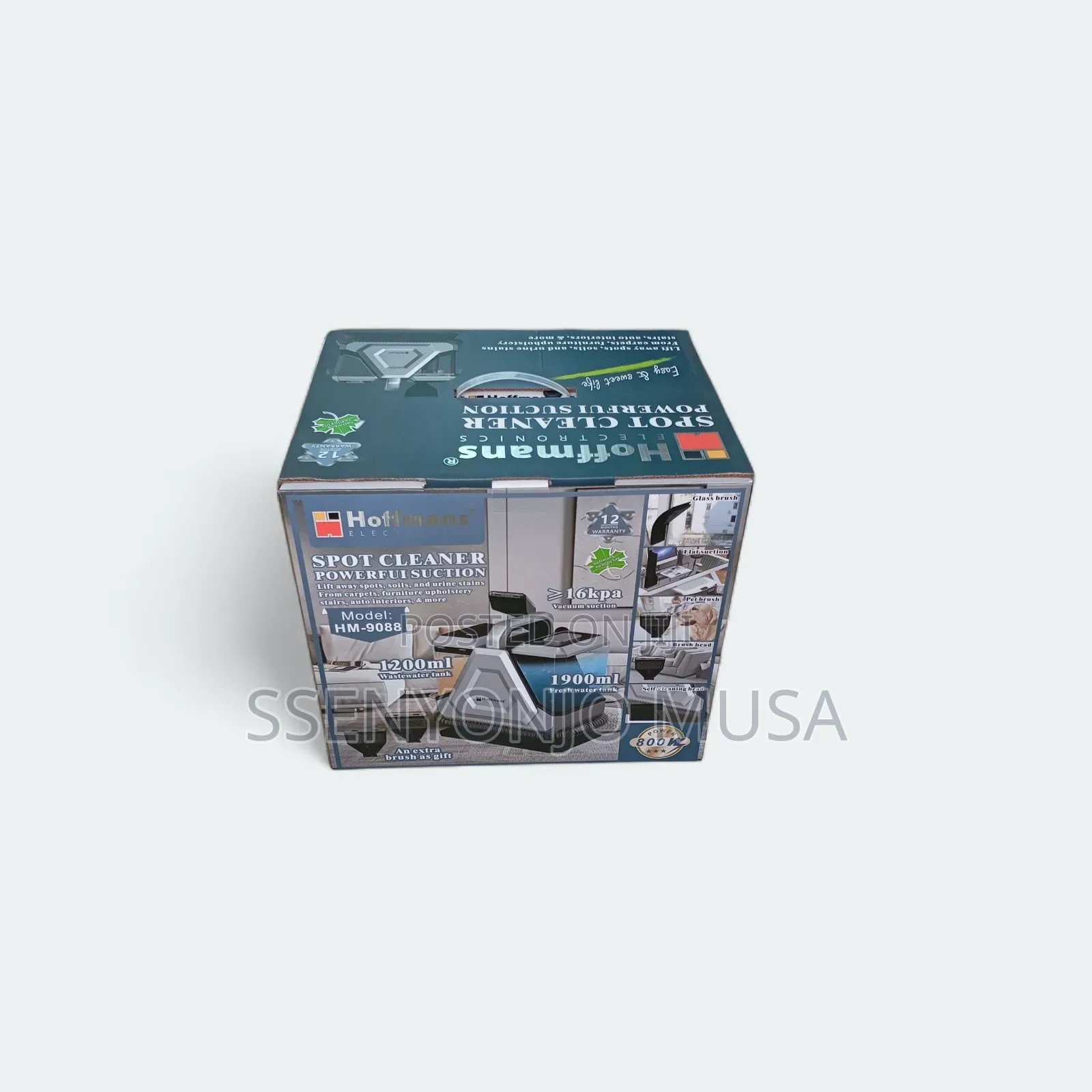 Hoffmans Hm-9088 Spot Cleaner | 800w Powerful Suction Carpet