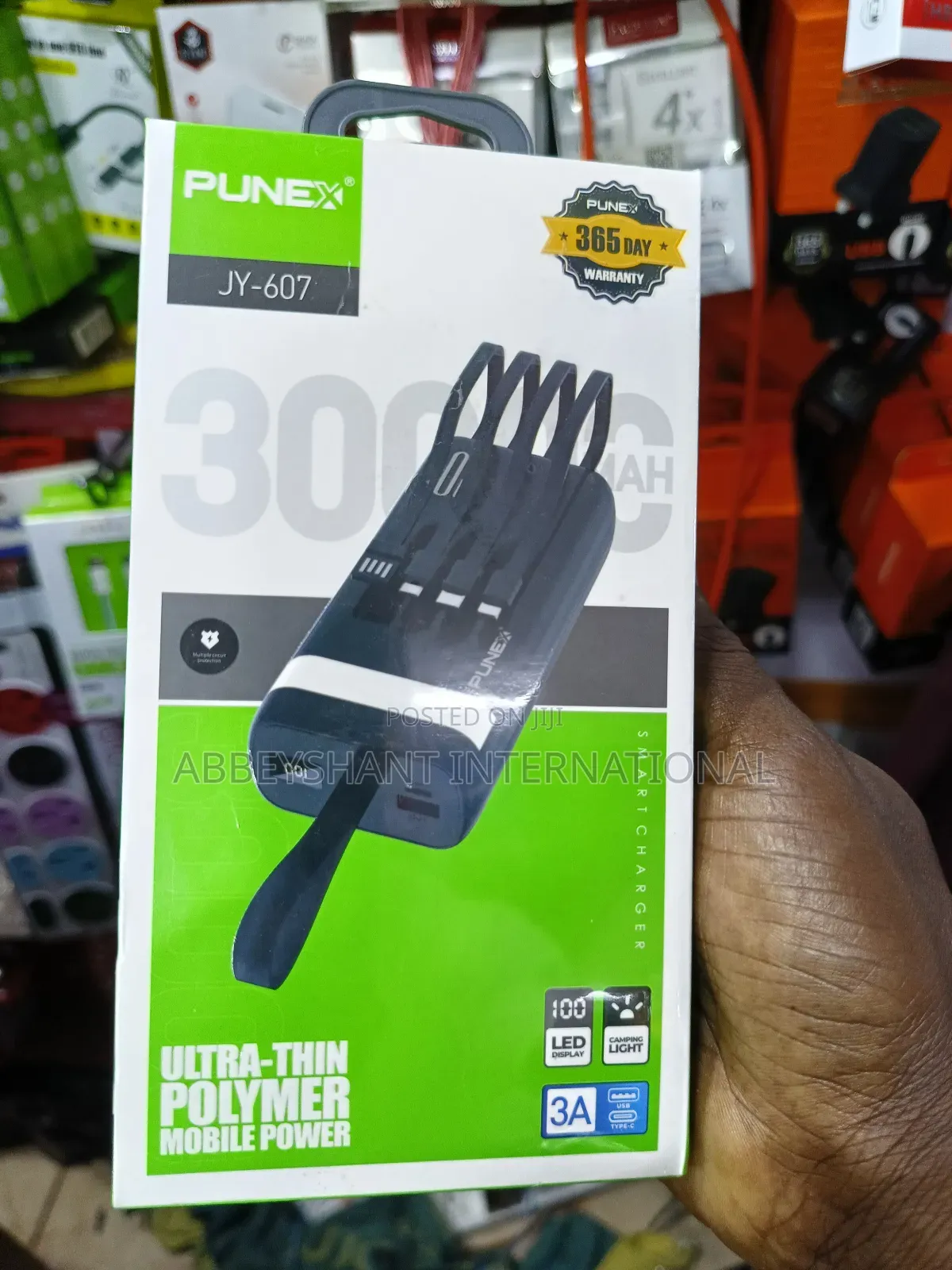 Mobile Power Banks Punex 30000amp Power Bank