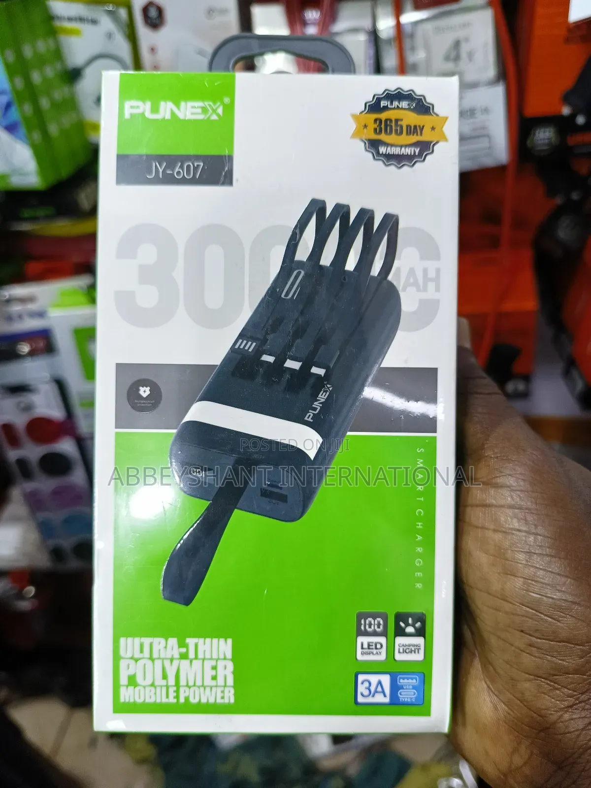 Mobile Power Banks Punex 30000amp Power Bank