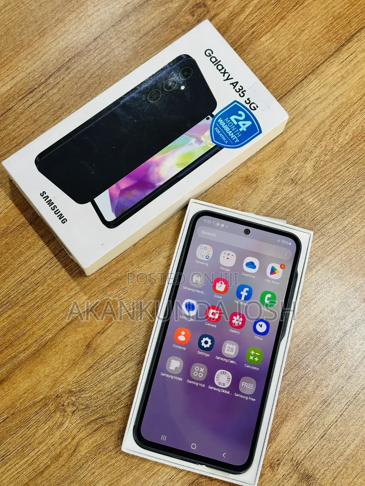 New Samsung Galaxy A35 128 GB Black