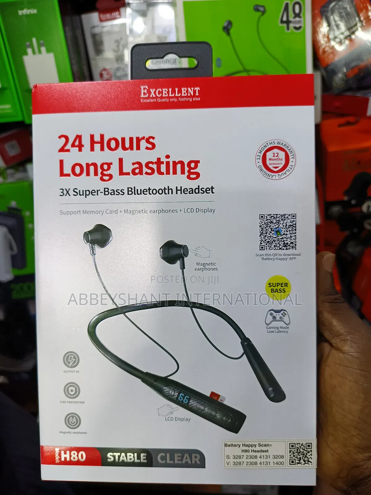 Super Bass Bluetooth Headset