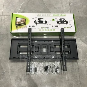 32''-80'' Tv Wall Mount Bracket Double Arm Tilt Steel Mobile Stand