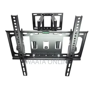 32''-80'' Tv Wall Mount Bracket Double Arm Tilt Steel Mobile Stand