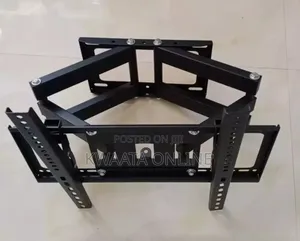 32''-80'' Tv Wall Mount Bracket Double Arm Tilt Steel Mobile Stand