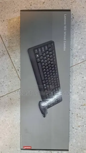 Lenovo 160 Wired Combo, a Keyboard and Mouse Set.