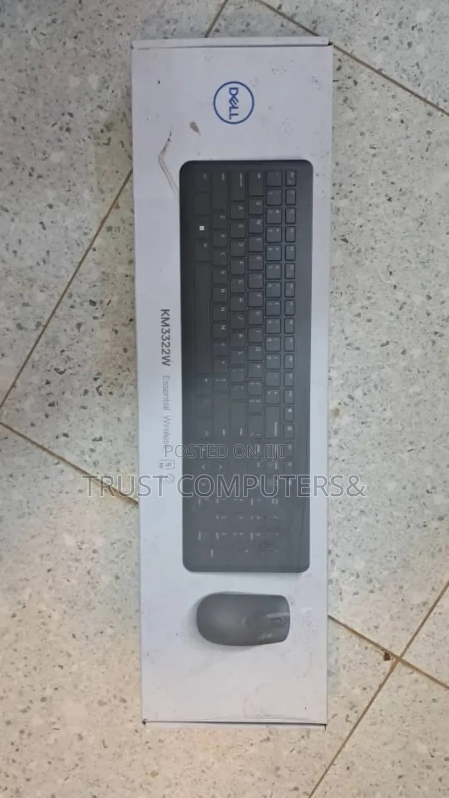 Dell Km3322w Wireless Keyboard and Mouse Combo.