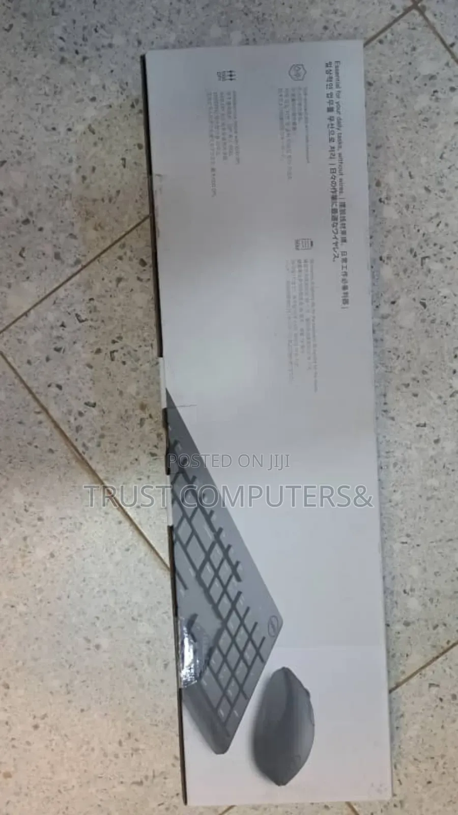 Dell Km3322w Wireless Keyboard and Mouse Combo.