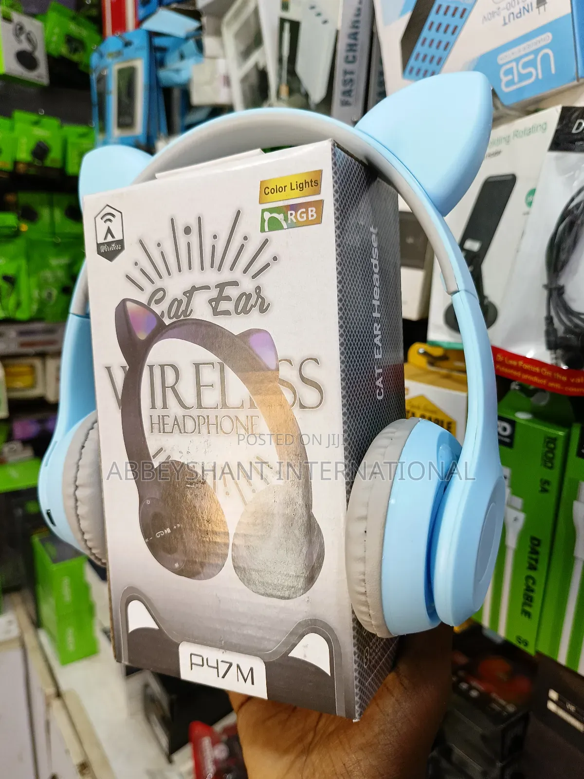 RGB Lighting Wireless Headphones