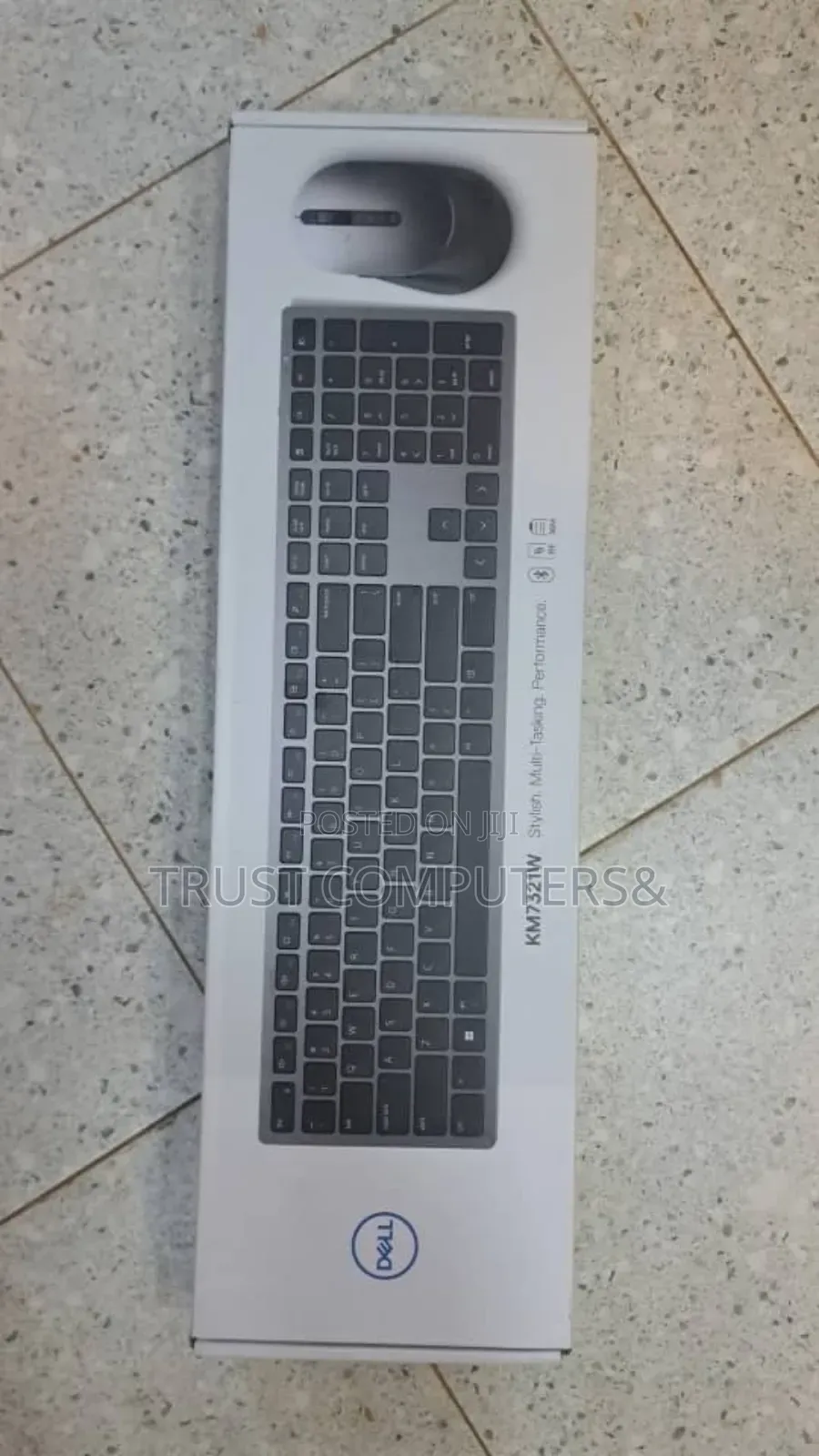 Dell Premier Multi-Device Wireless Keyboard and Mouse (Km7321w).