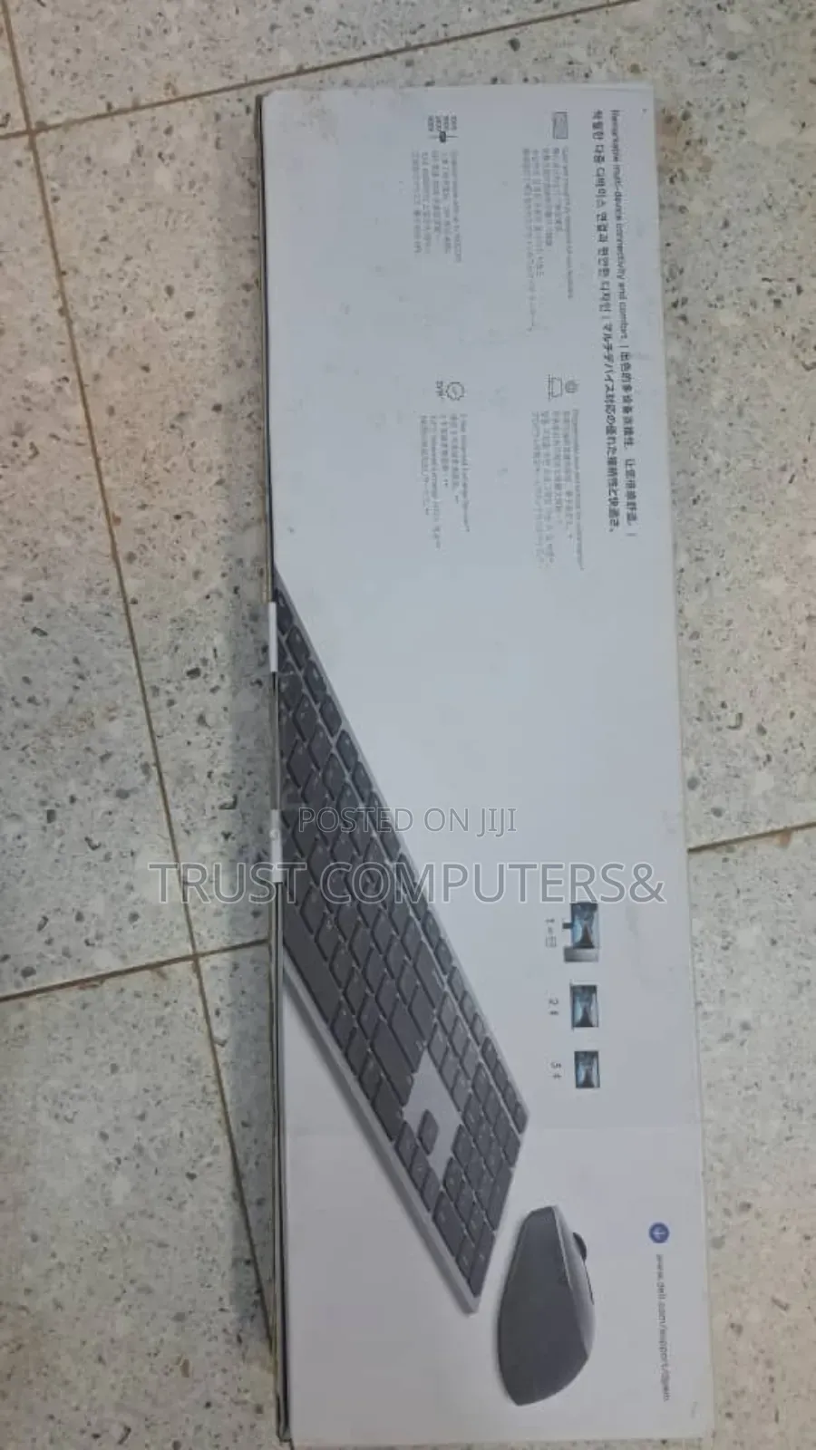 Dell Premier Multi-Device Wireless Keyboard and Mouse (Km7321w).