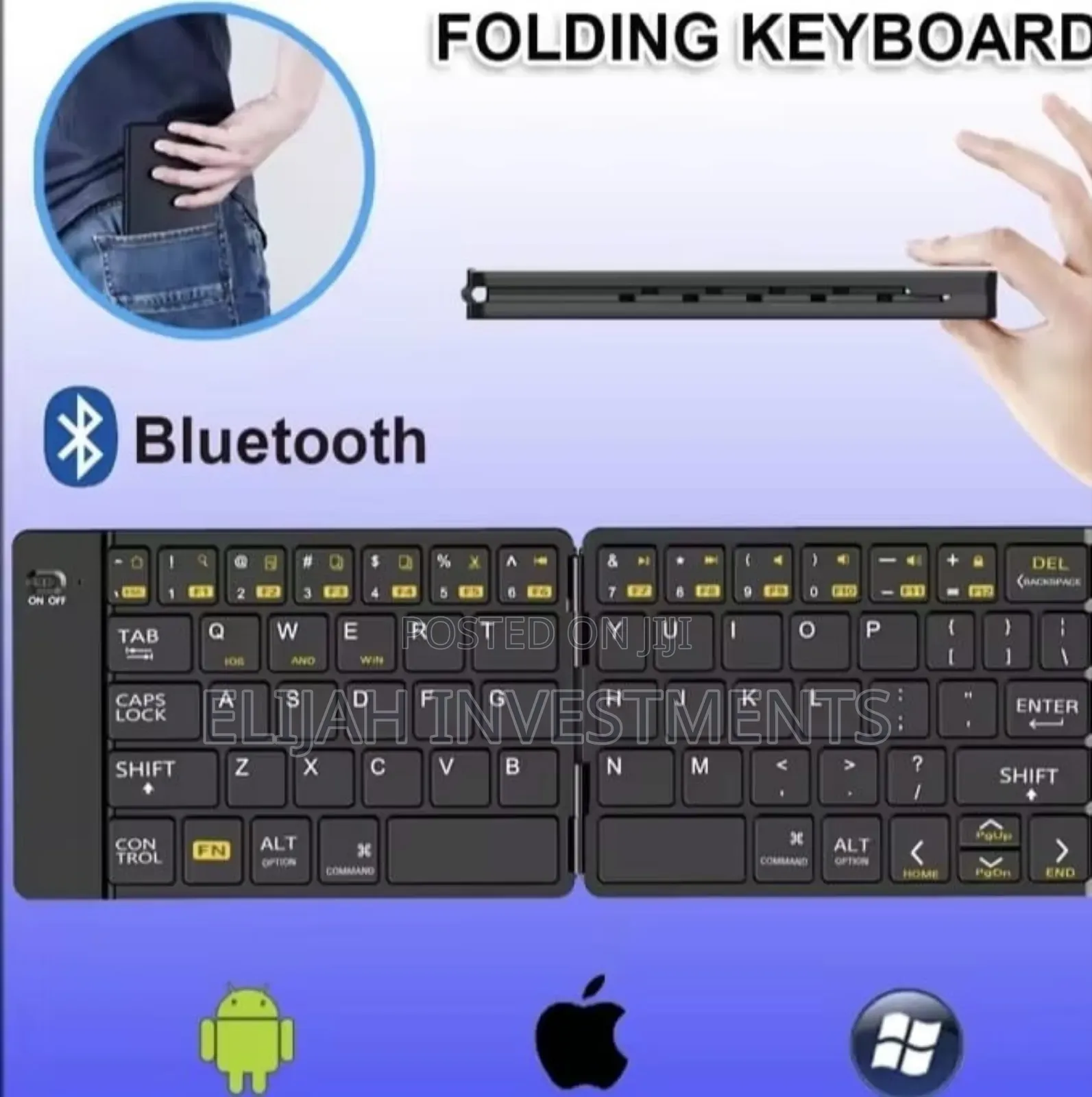 Bluetooth Universal Folding Keyboard