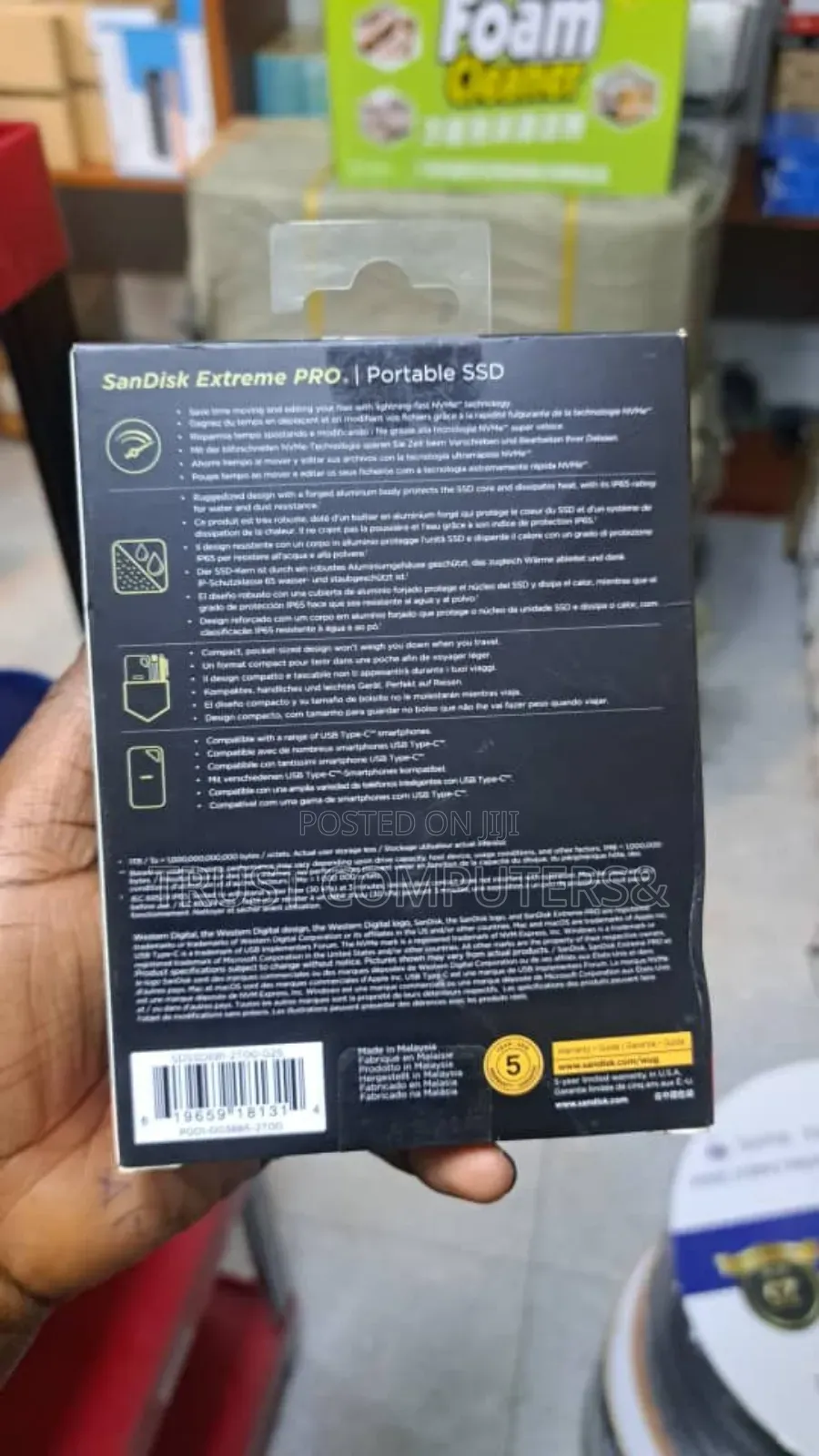 Sandisk Extreme Pro Portable Ssd.