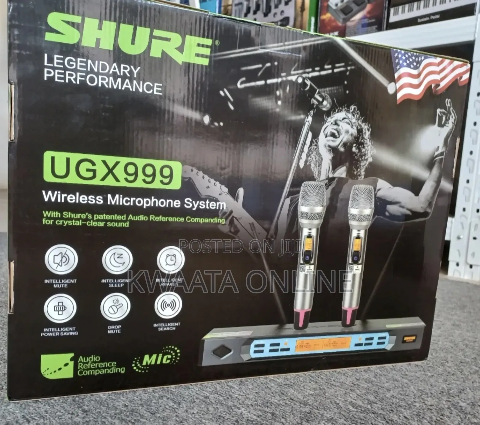 Shure Ugx999 Wireless Microphone Professional Cordless