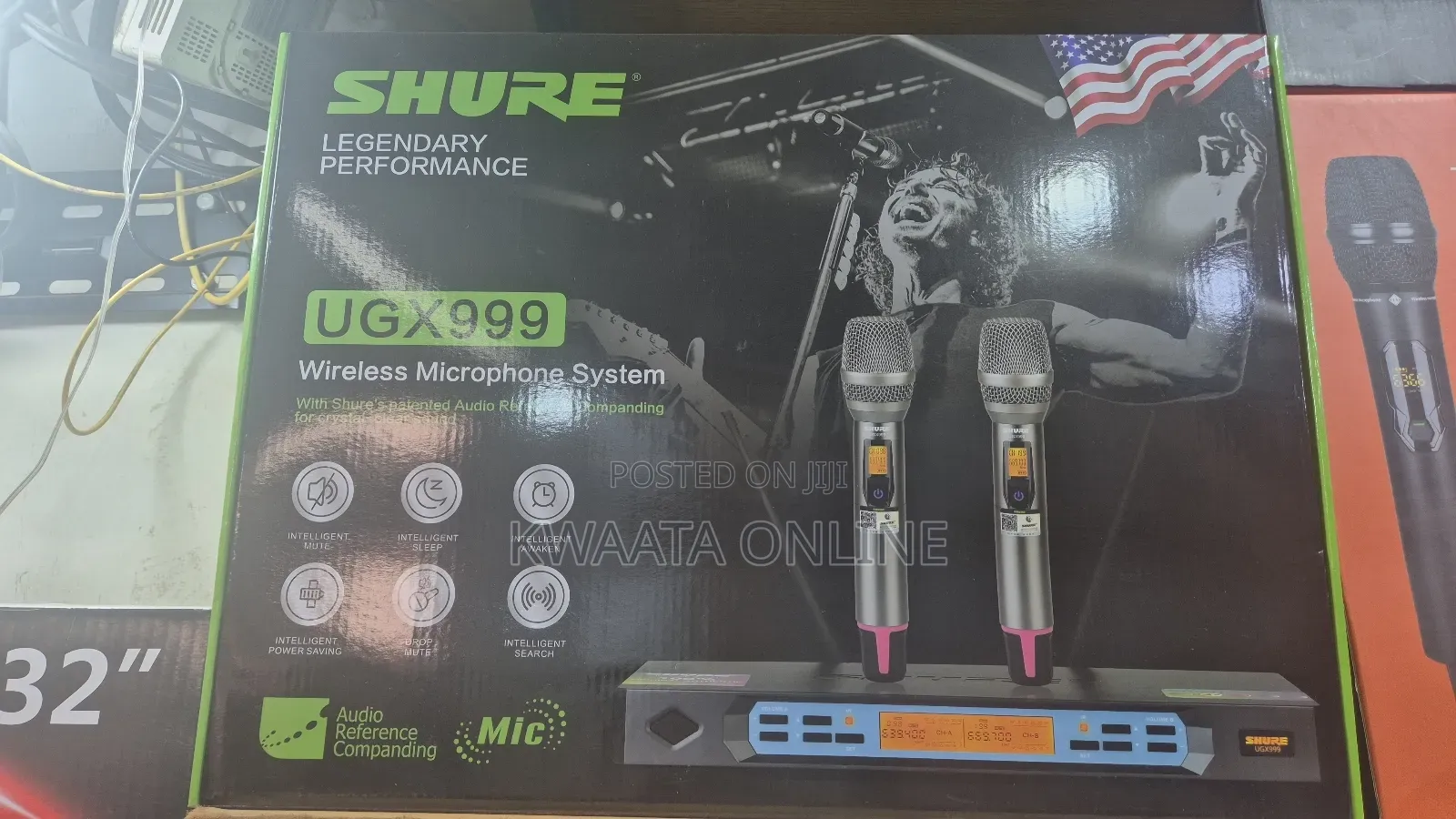 Shure Ugx999 Wireless Microphone Professional Cordless