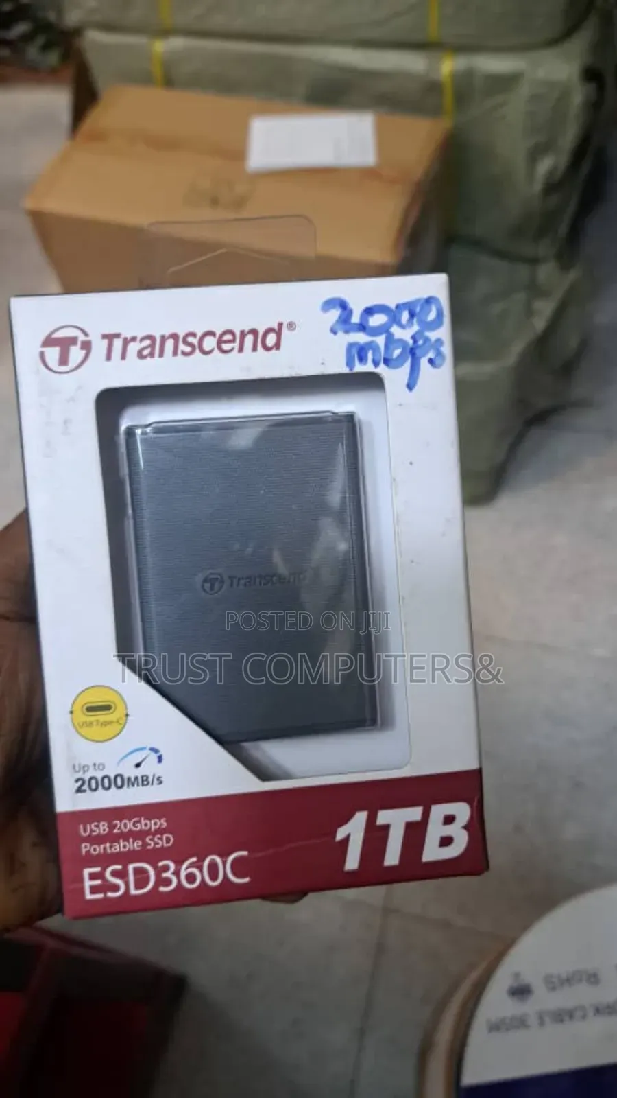 Transcend Esd360c 1tb Portable Ssd.