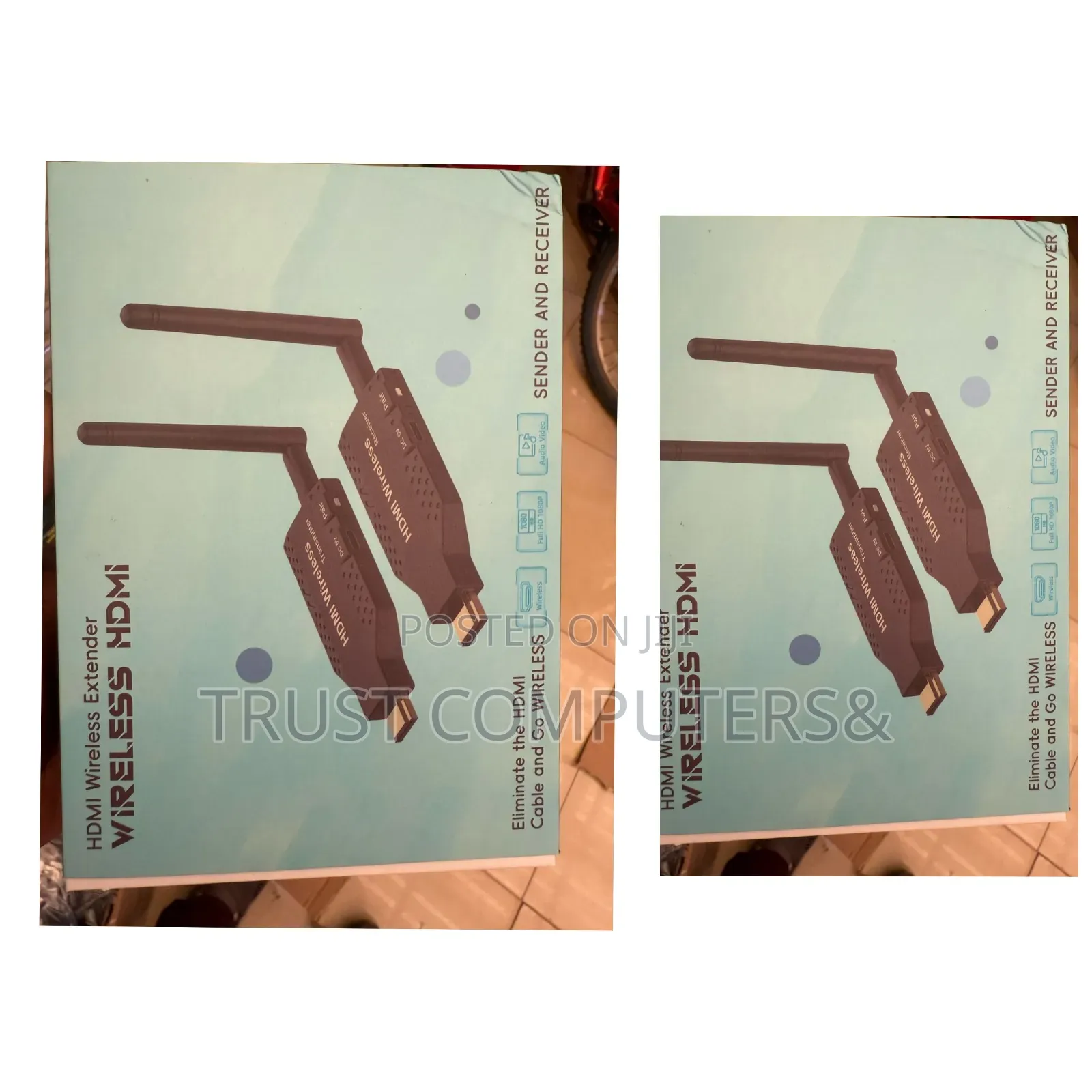 Hdmi Wireless Extender Black