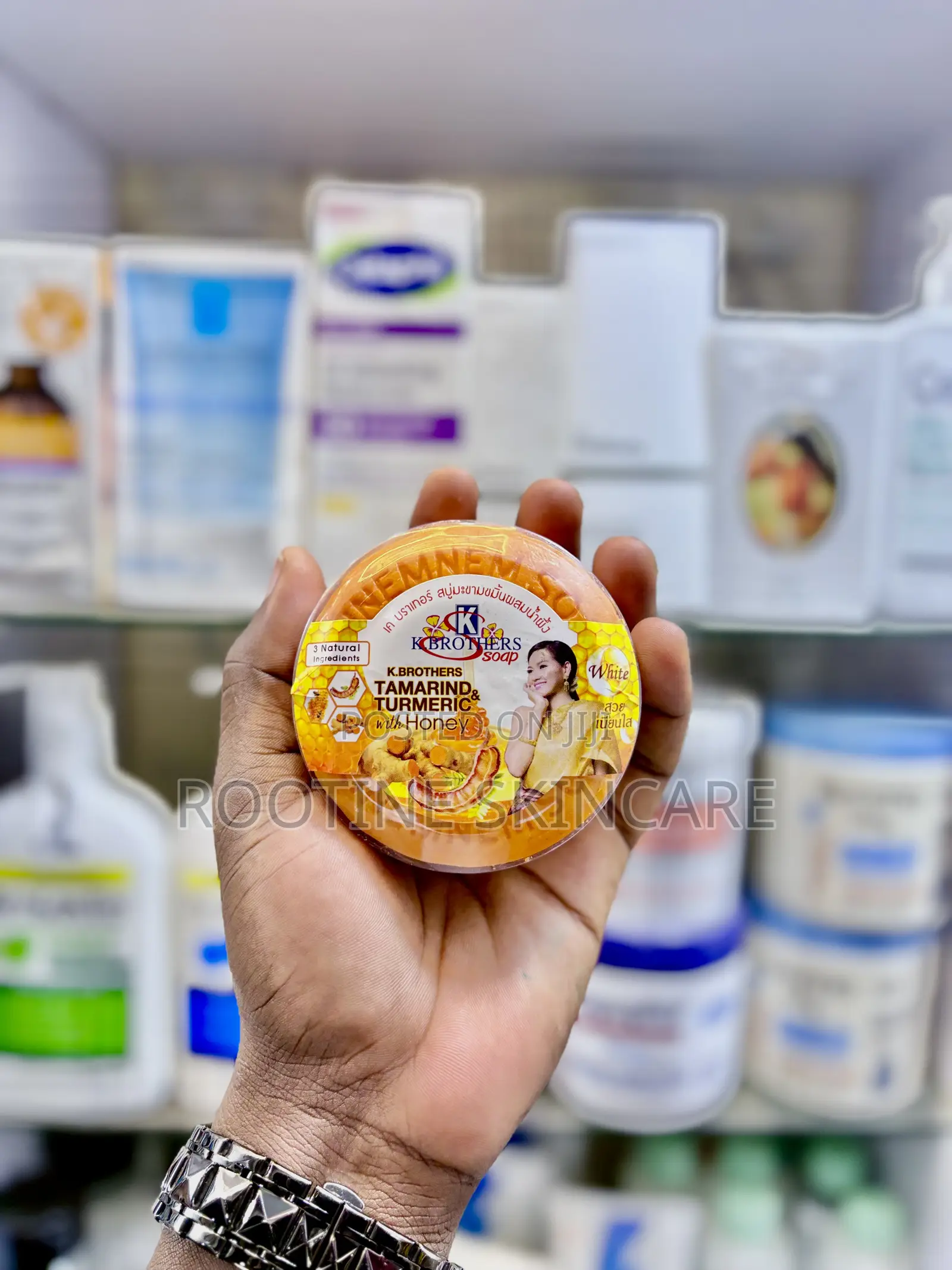 K Brothers Tumeric Tamarid With Honey Brightning Soap 160g