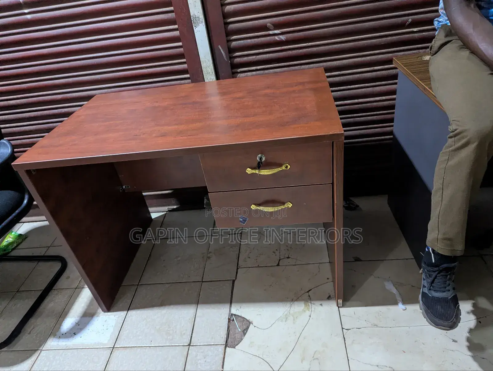 Office Desk for Small Space, 100cm/ 1 Metre