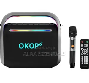 Okop Portable Base Wireless Karaoke Speaker