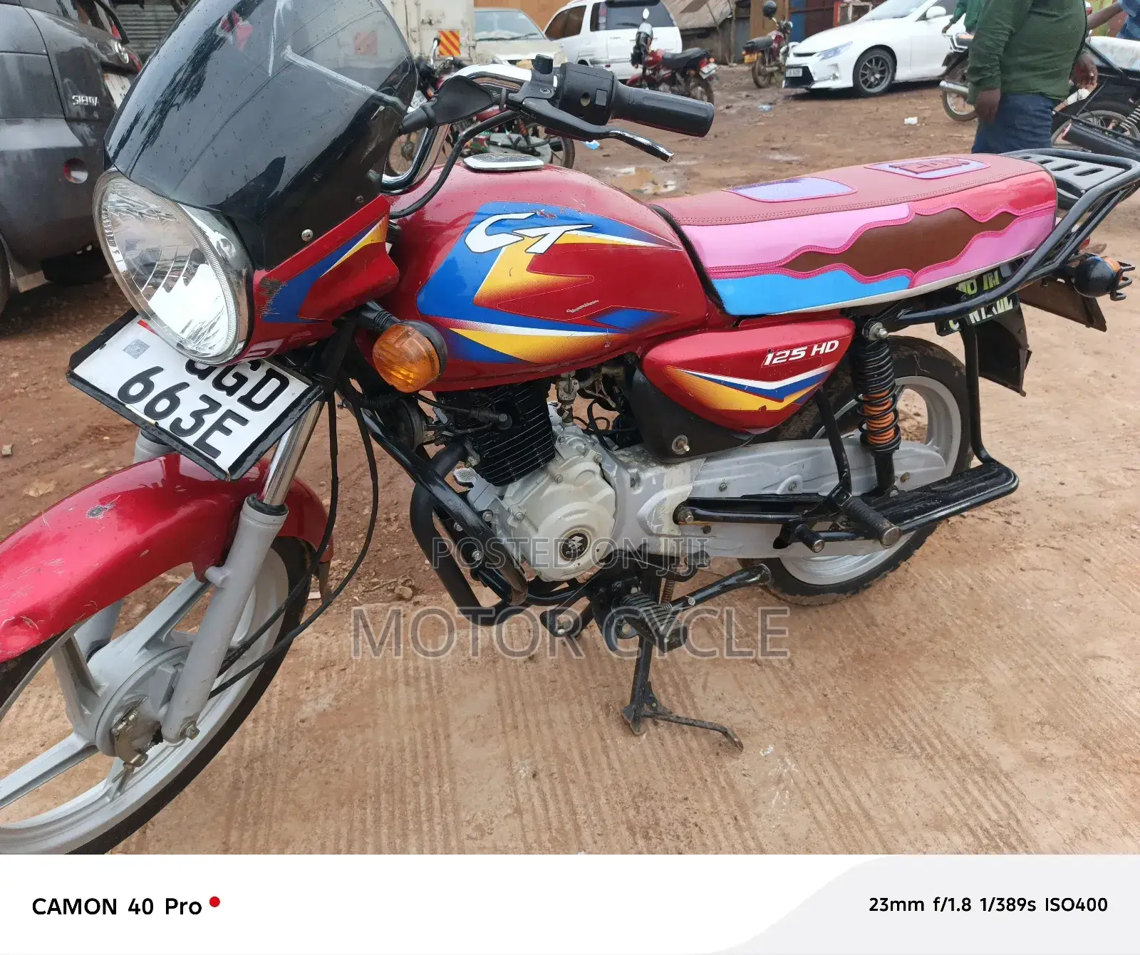 Bajaj Boxer 125 2023 Red