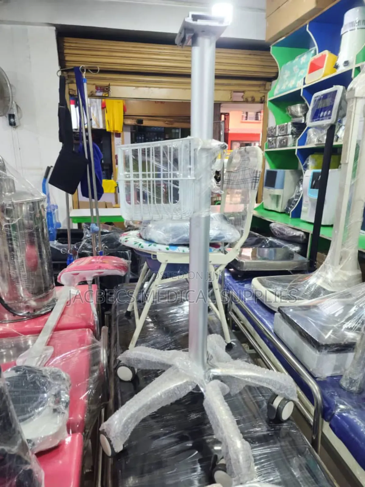 Patient Monitor Stand Stainless
