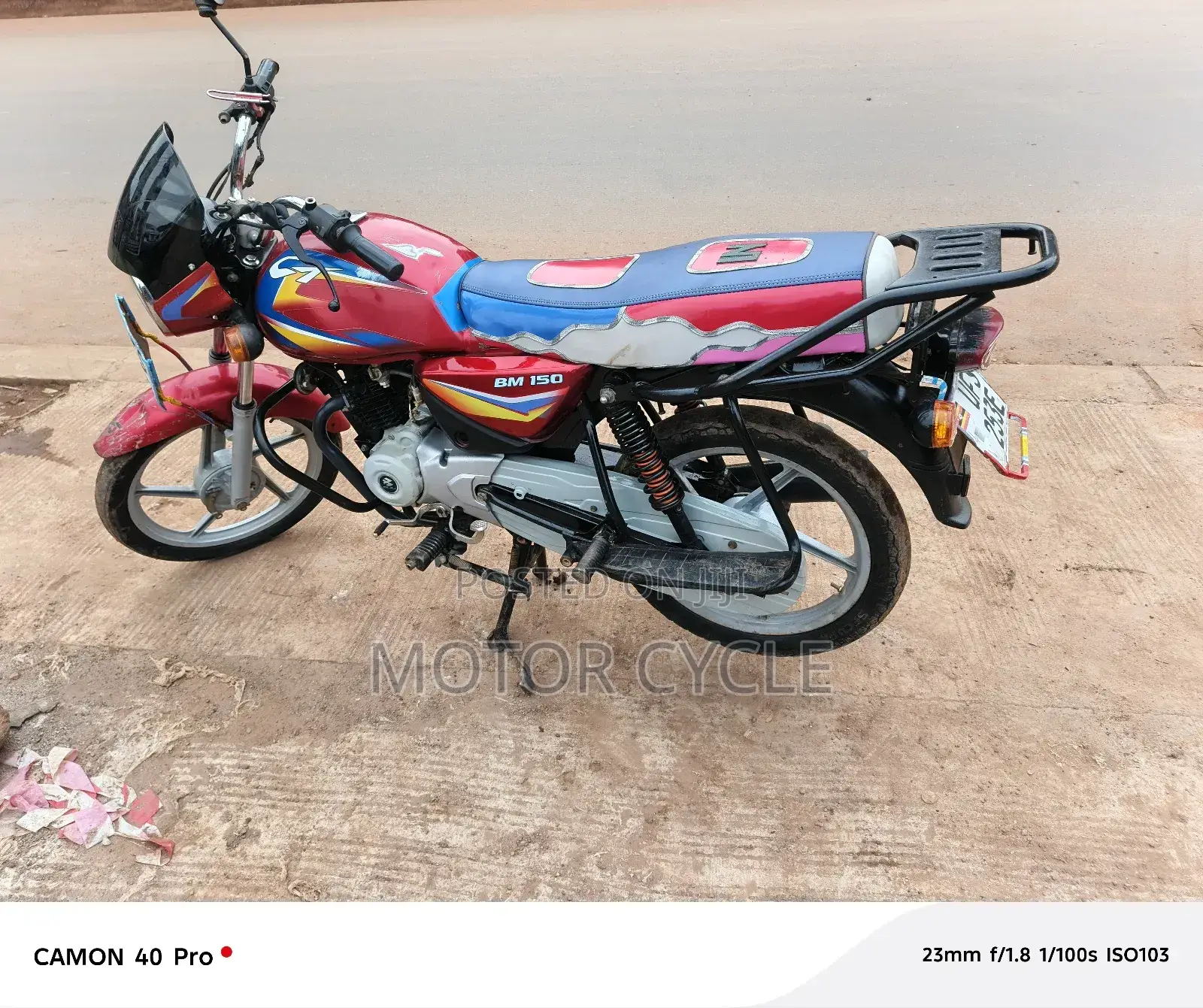 Bajaj Boxer 125 2024 Red