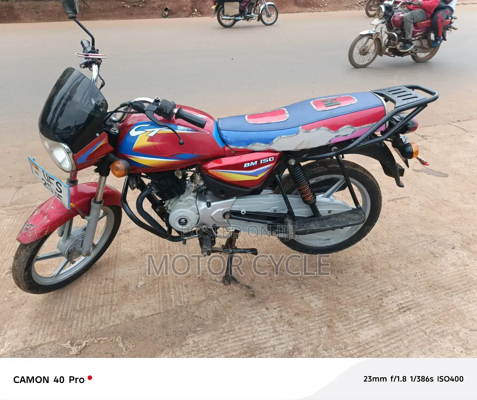 Bajaj Boxer 125 2024 Red