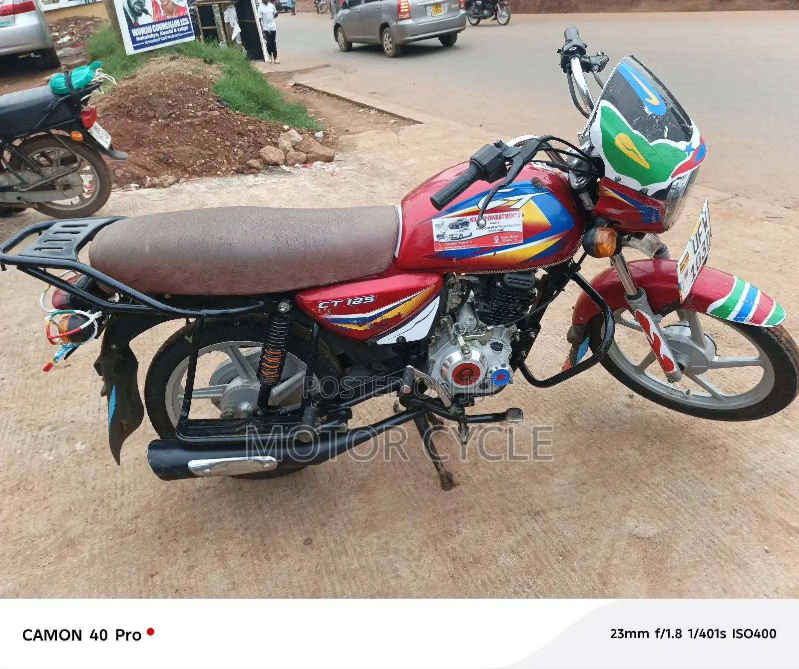 Bajaj Boxer 125 2023 Red