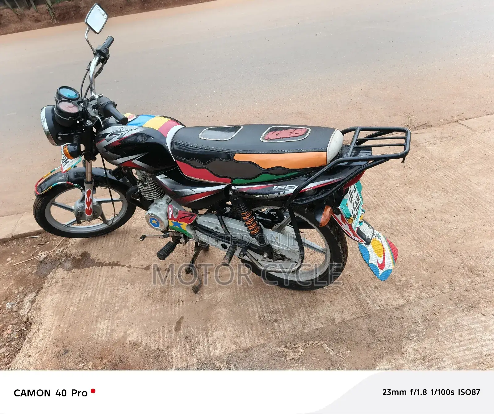 Bajaj Boxer 125 2022 Black