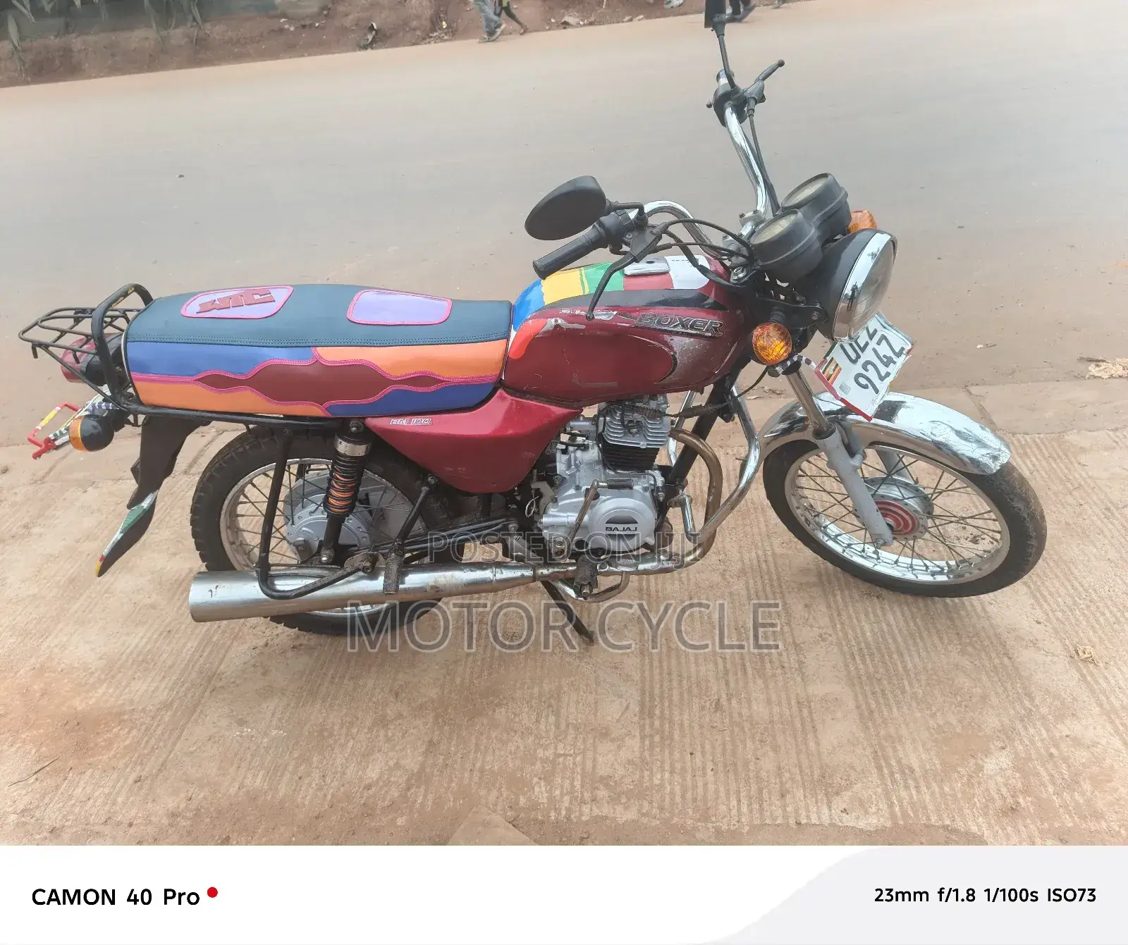 Bajaj Boxer 125 2020 Red