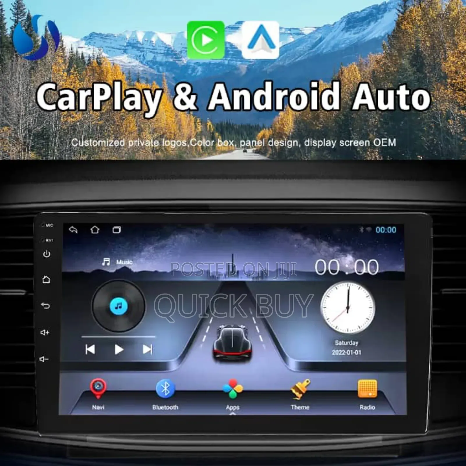 Soak 9inch Universal Car Multimedia Player